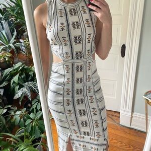 Free People embroidered dres